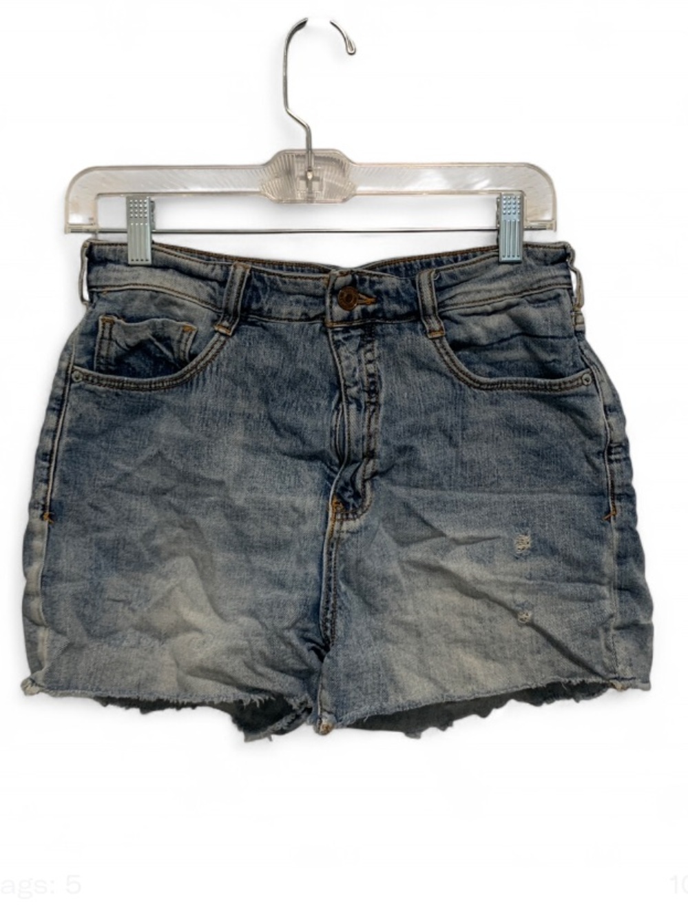 Pilcro Anthropologie Denim Frayed Hem Shorts
